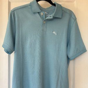 TOMMY BAHAMA Men's Air Blue Polo Shirt, size Small, NWT